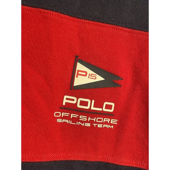 Polo Ralph Lauren Offshore Sailing Team Polo Shirt Men's XXL Color Block Rugby - Picture 2 of 10
